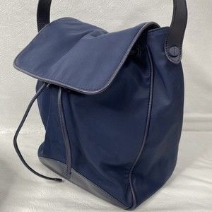 Cole Haan Zerogrand Navy Blue Nylon Backpack